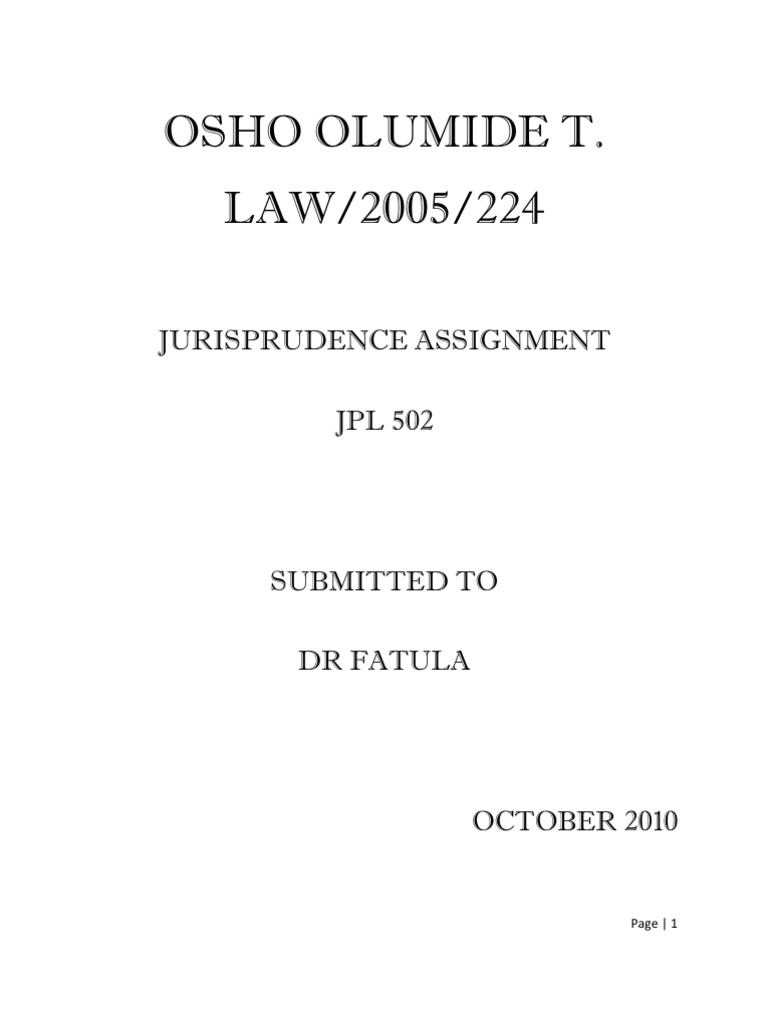 What is jurisprudence in law picture