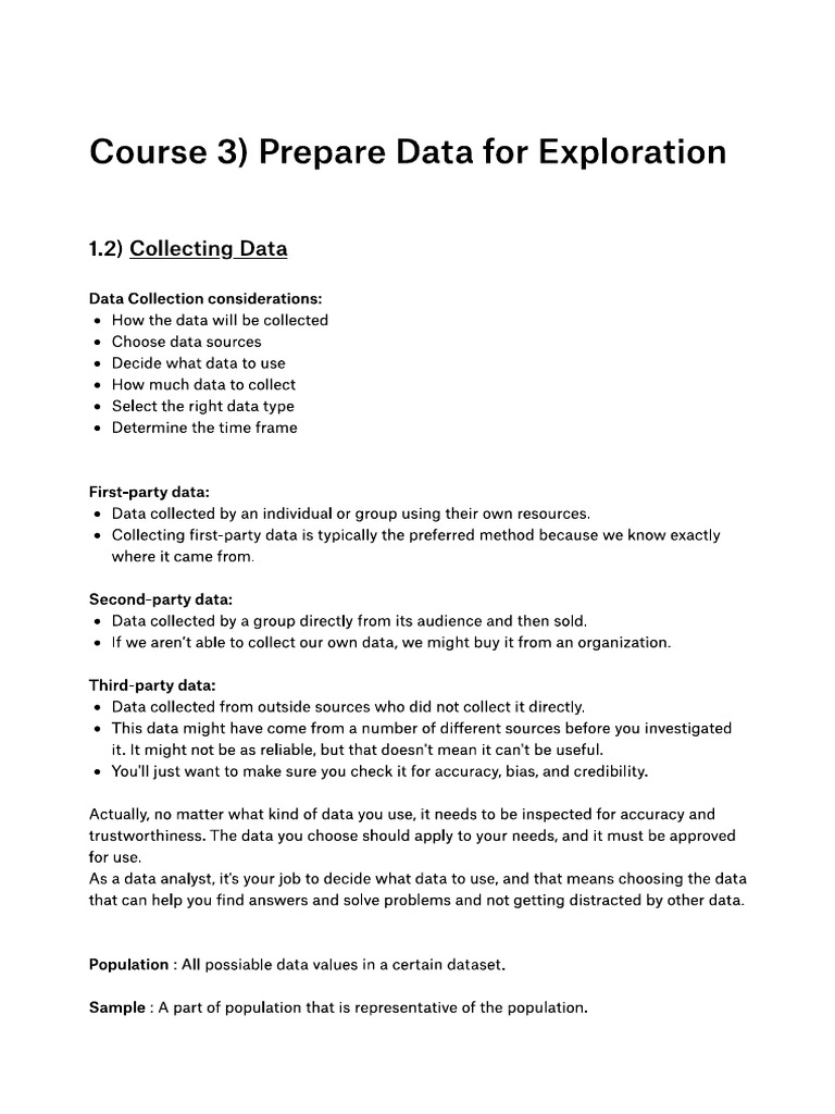 Da course 3 notes prepare pdf