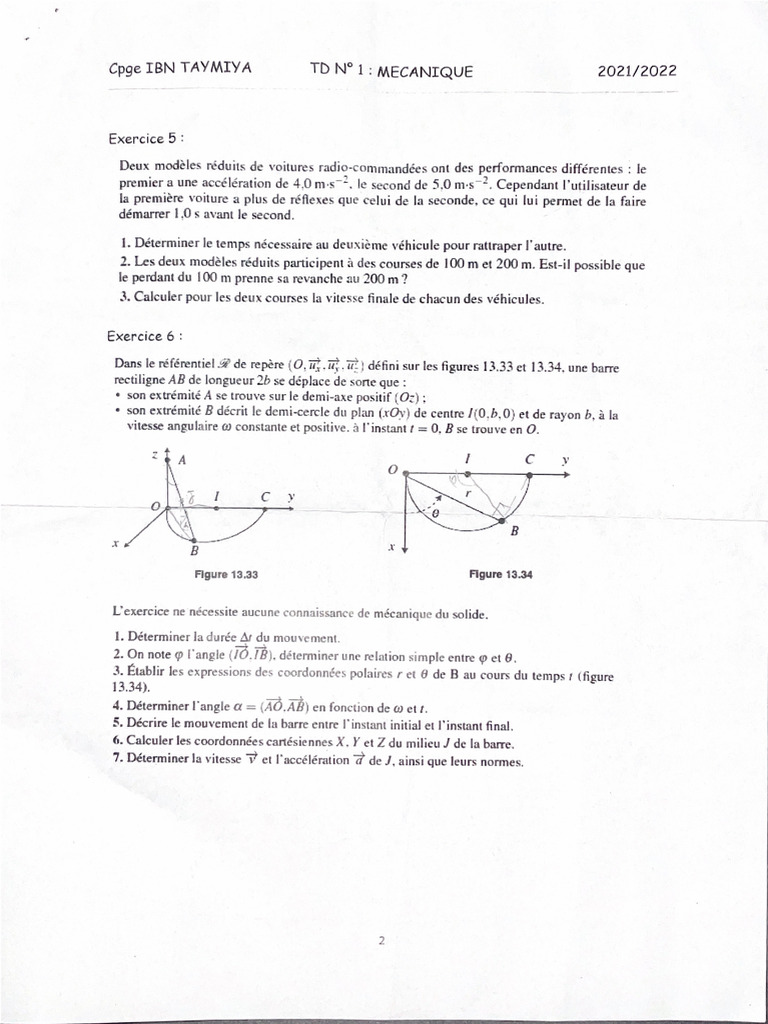 TD 1 | PDF