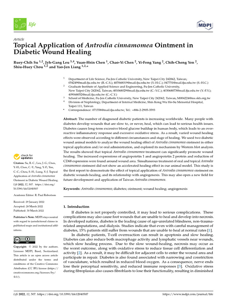 topical-application-of-antrodia-cinnamomea-ointment-in-diabetic-wound