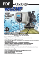 Clack Valve Specifications and Manual | PDF | Pipe (Fluid Conveyance ...