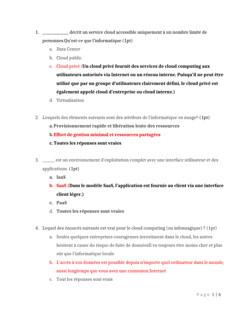 Guide complet sur le cloud computing | PDF | Cloud computing | Logiciel ...
