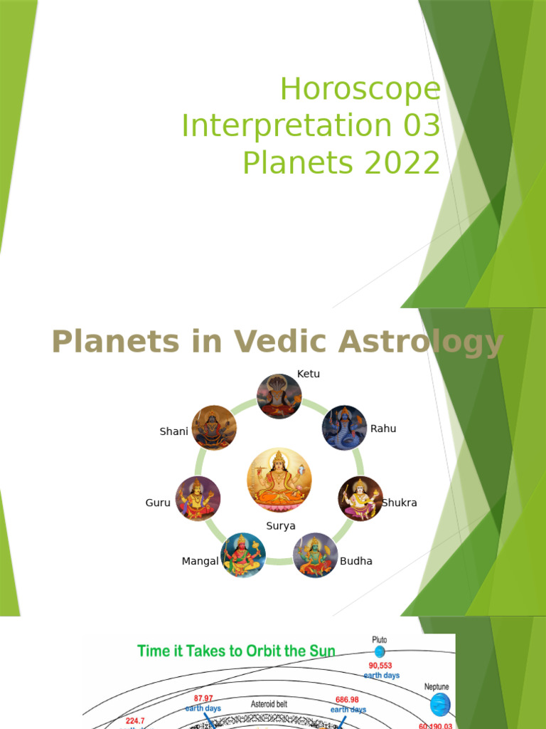 Vedic Astrology: Planetary Insights | PDF | Planets In Astrology | Planets
