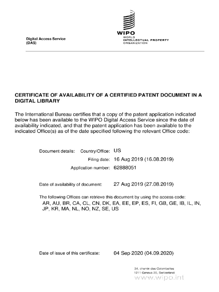 Paris Convention for the Protection of Industrial Property