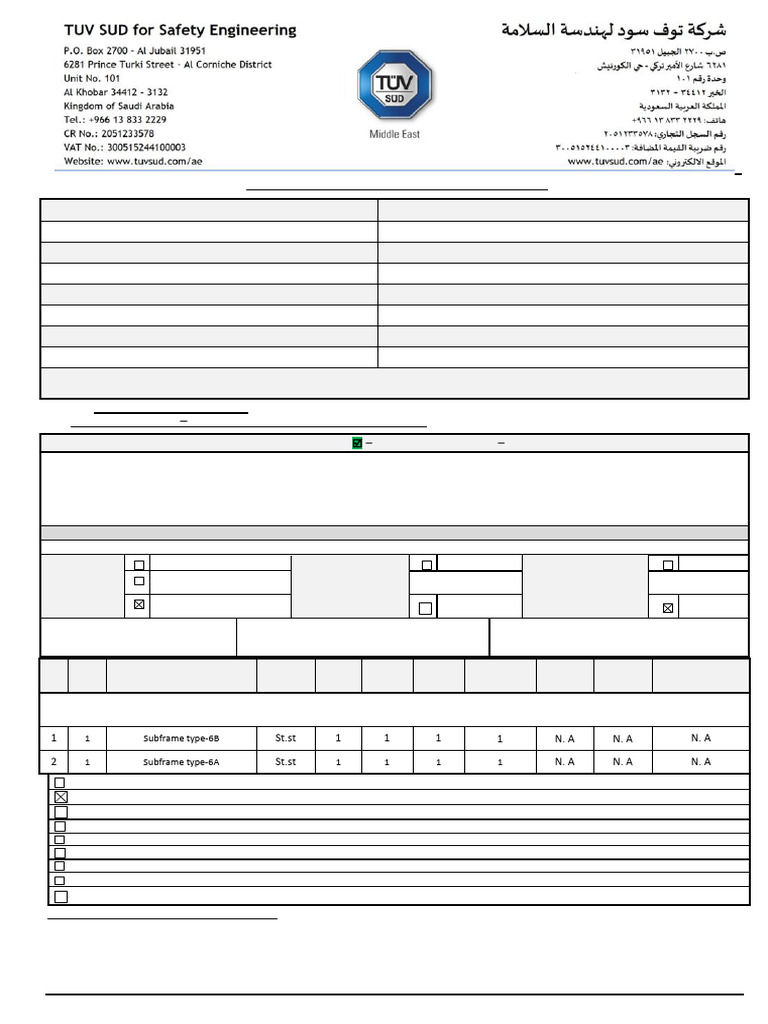 Inspection Report - Ir1011828 | PDF