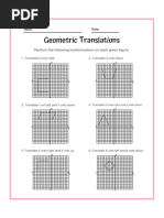 Coordinate Plane Transformations | PDF | Cartesian Coordinate System ...