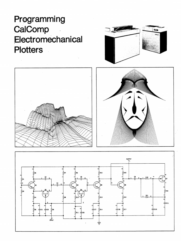 Programming CalComp Electromechanical Plotters Oct80 | PDF