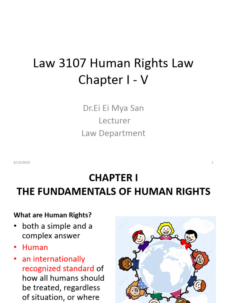 Law 3107 Human Rights Law PP I | PDF | Human Rights | United Nations