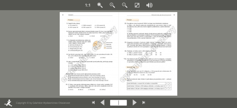 Matematyka Z Plusem Klasa 7 Pdf Matematyka Z Plusem 7. Zbiór Zadasxaxdsxń | PDF