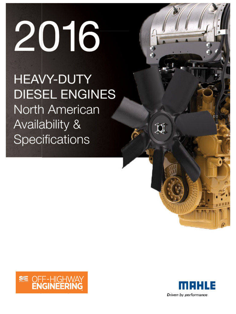 SAE (Mahle) NA DiselEngineChart 2016pdf | PDF | Engines | Internal ...