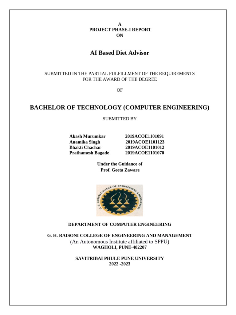 123 Project - Report - Format - SEM - I - 2022 | PDF | Internet ...