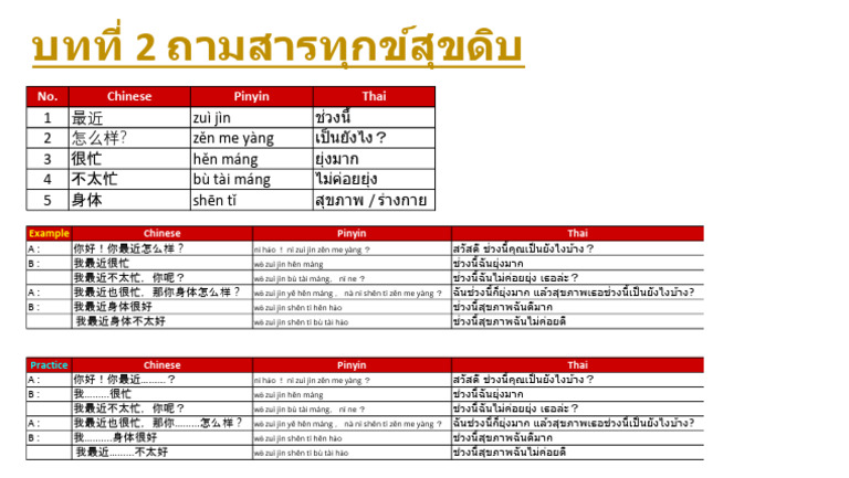 Chinese Lesson1 2 Small Talk Pdf