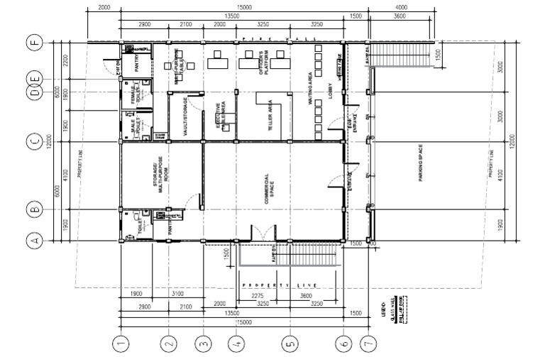 Commercial Space Layout Plan | PDF