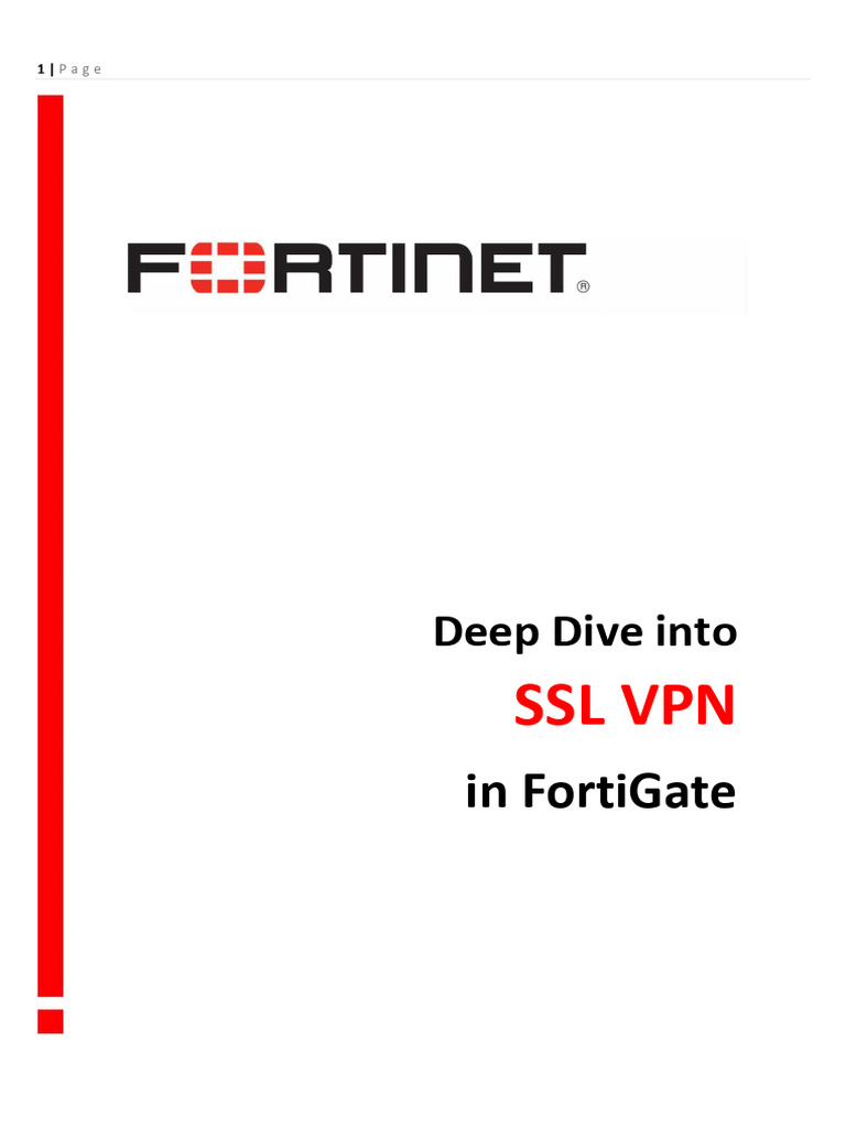 Fortinet Ssl Vpn Pdf Transport Layer Security Virtual Private