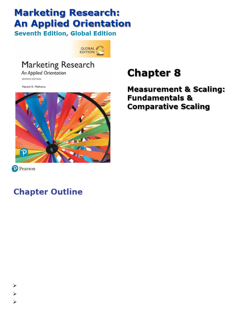 CH 8 Revised Marketing Research | PDF | Level Of Measurement | Percentile