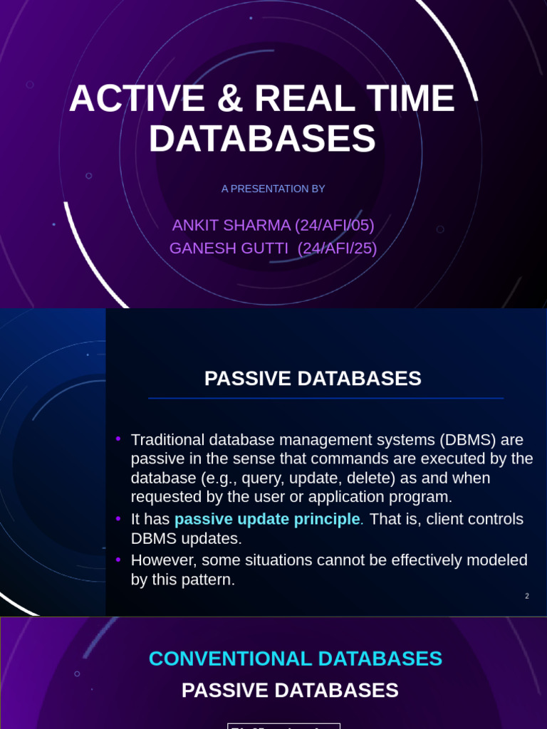 Active Databases | PDF | Databases | Database Transaction