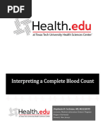 Complete Blood Count Test Results | PDF