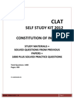 Clat 2012 Sample, Model Paper, Legal Reasoning, Legal Aptitude