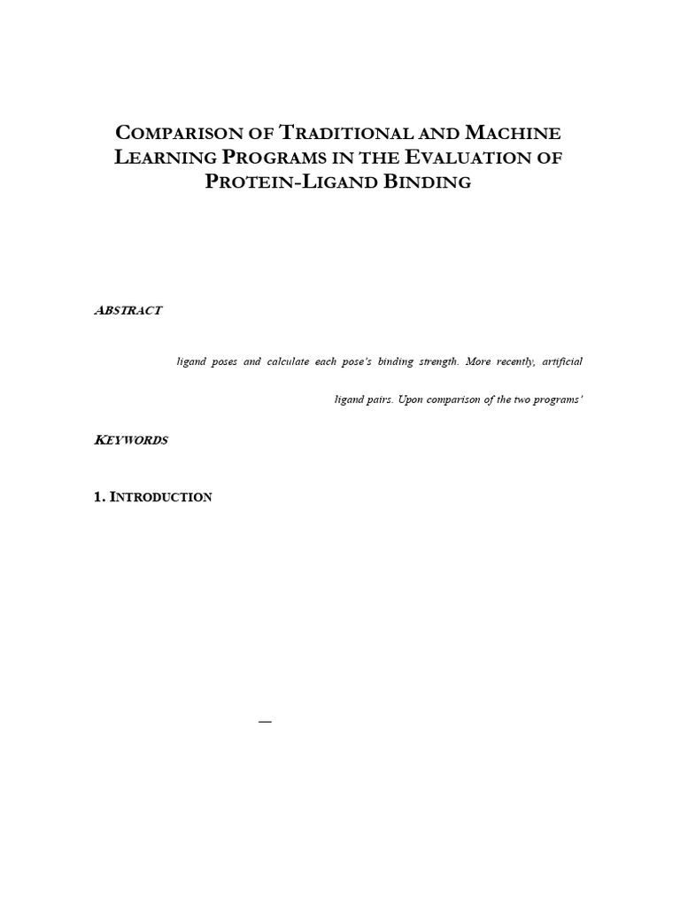 Comparison of Traditional and Machine Learning Programs in The ...