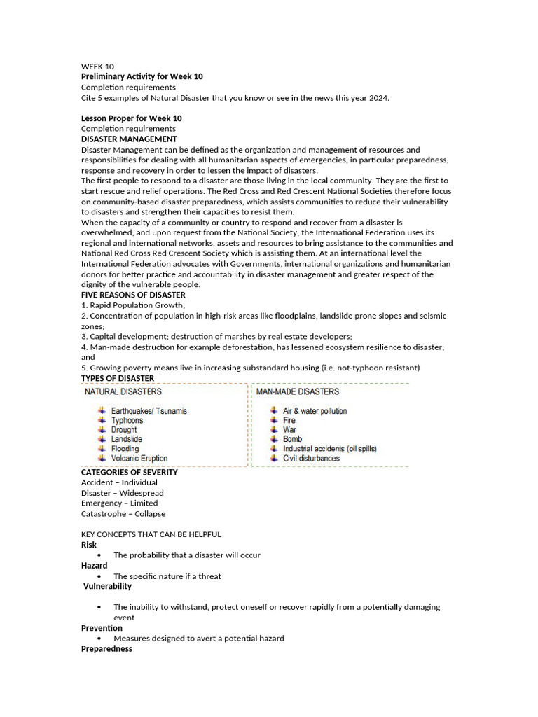 Understanding Disaster Management Essentials | PDF | Natural Disasters ...