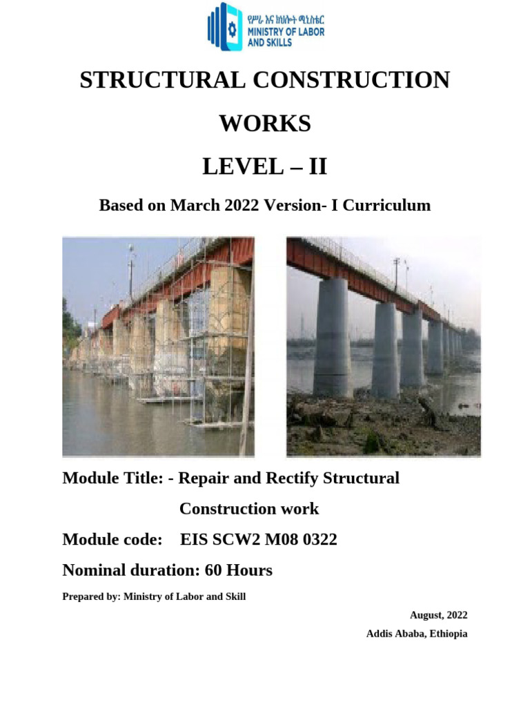 M08 Repair & Rectify Structural | PDF | Concrete | Waste