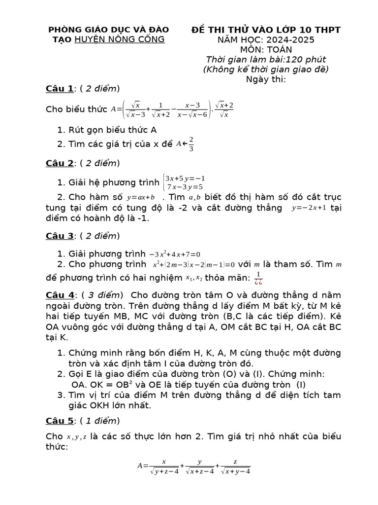 Toán | PDF