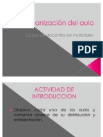 ORGANIZACIÓN DE AULA