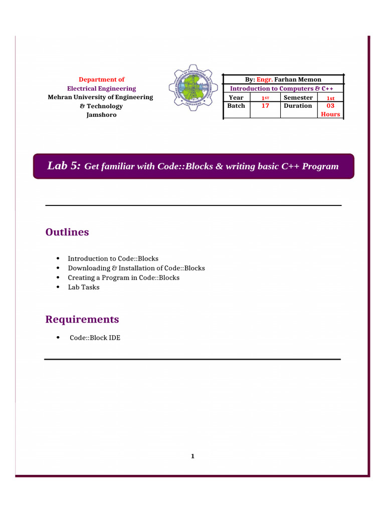 Itc c programming lab5 pdf c computer file