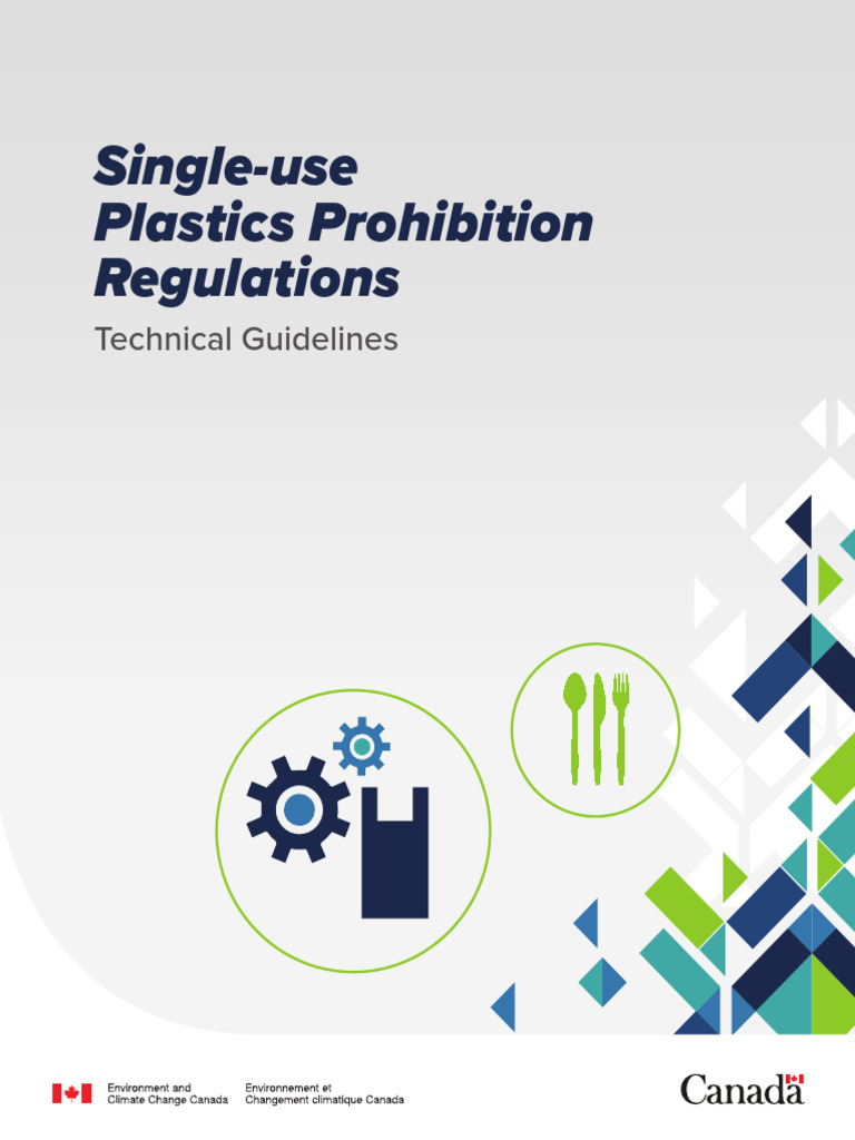 ECCC Single Use Plastics Technical Guidelenes Canada | PDF | Plastic ...