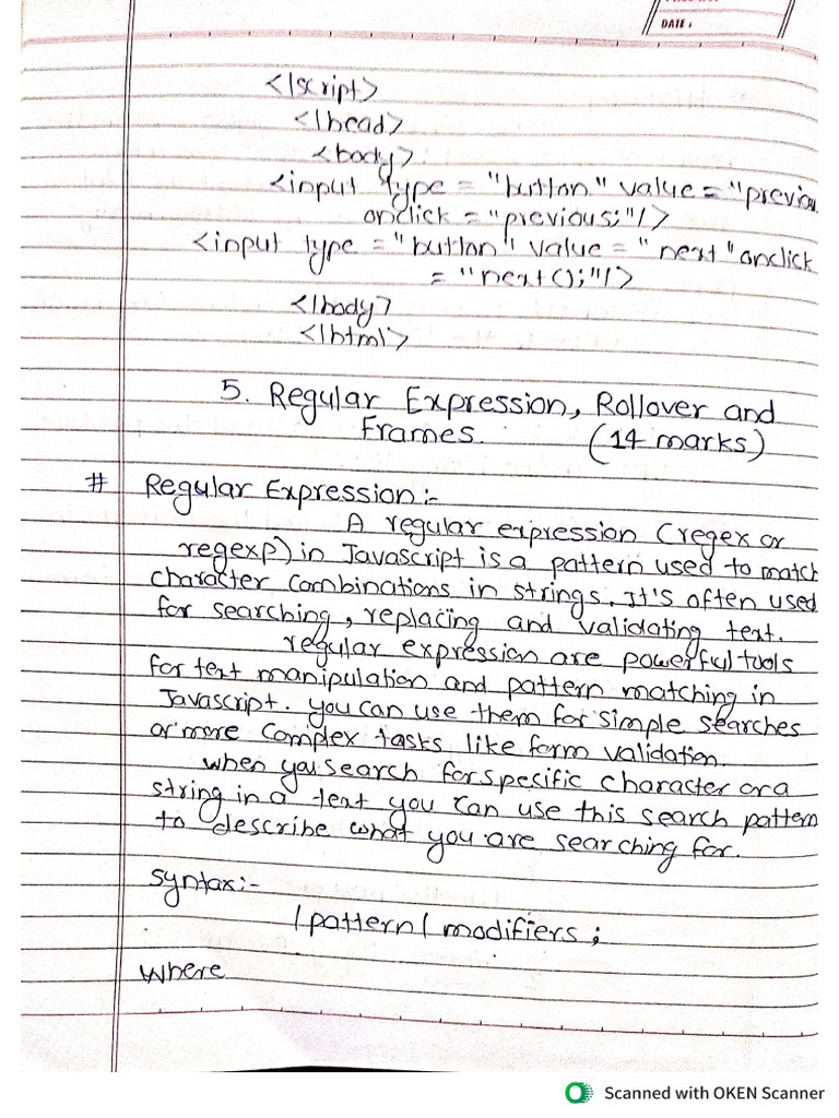 CSS Unit 5 - Notes | PDF