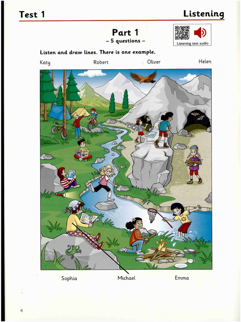 Flyers Mock Exam Test 1 Book 4 Pdf