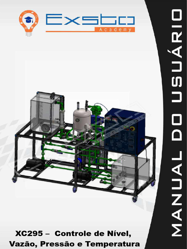 Planta de Instrumentação XC295 Exsto | PDF | Automação | Controlador ...