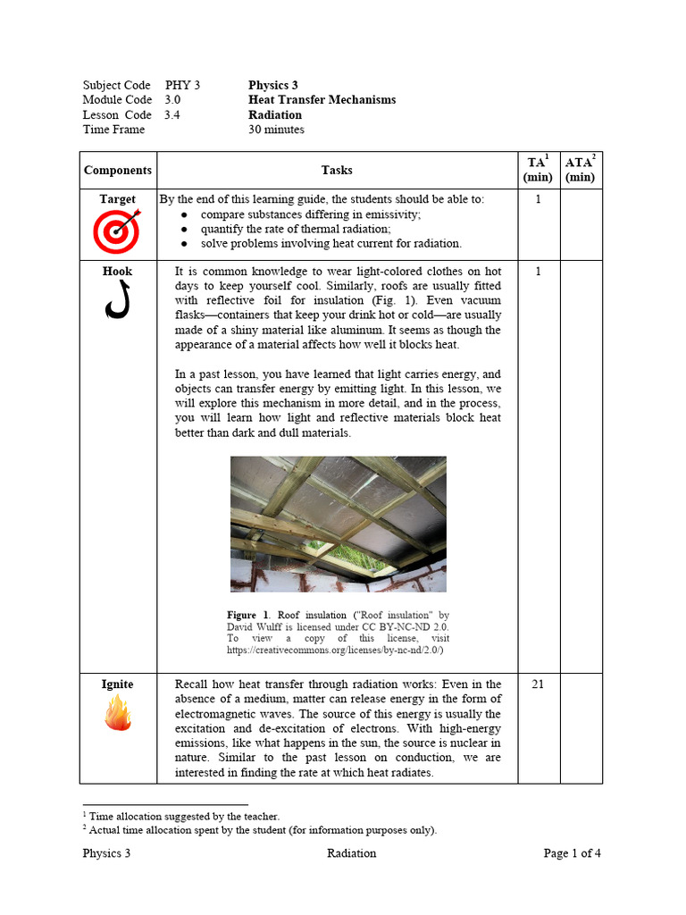 LG 3.4 Radiation | PDF | Radiation | Light