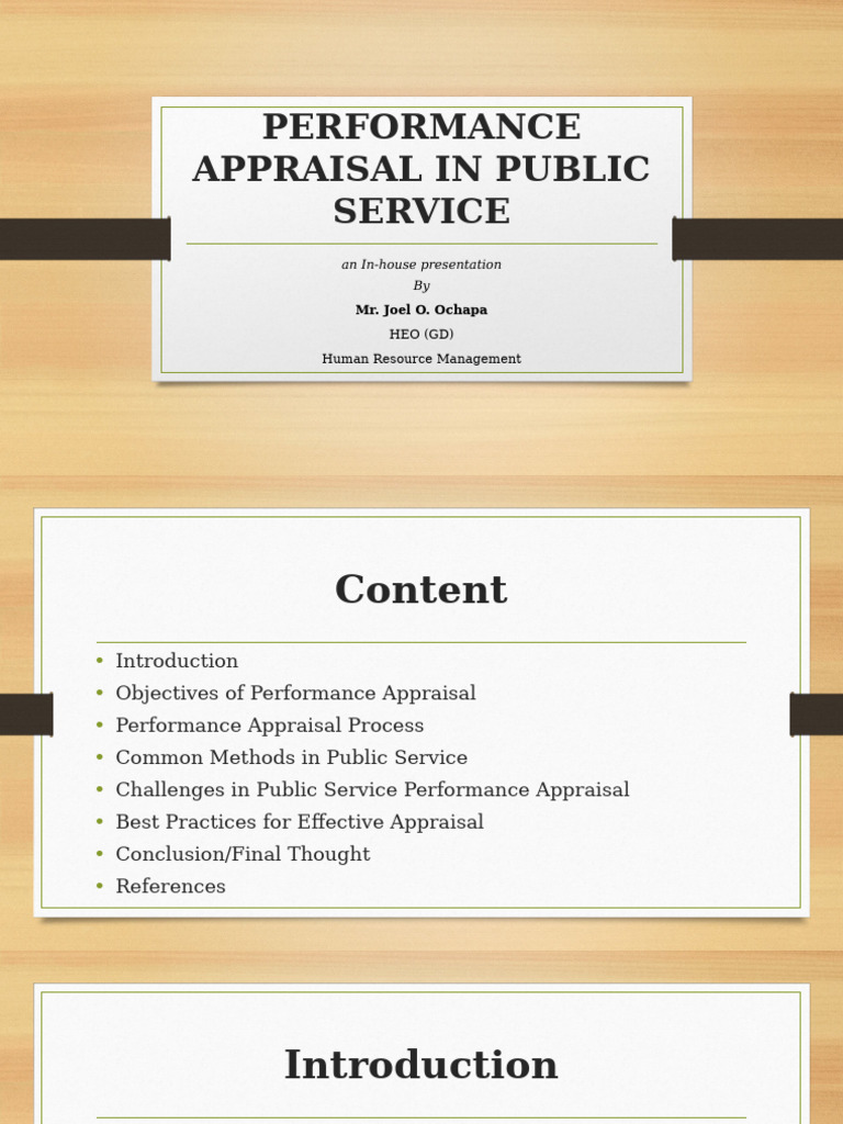 Public Service Performance Appraisal Guide | PDF | Performance ...