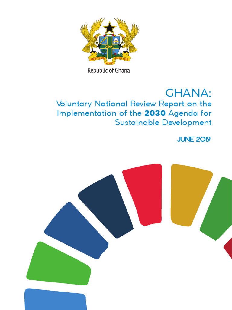 23420VNR Report Ghana Final Print | PDF | Millennium Development Goals ...