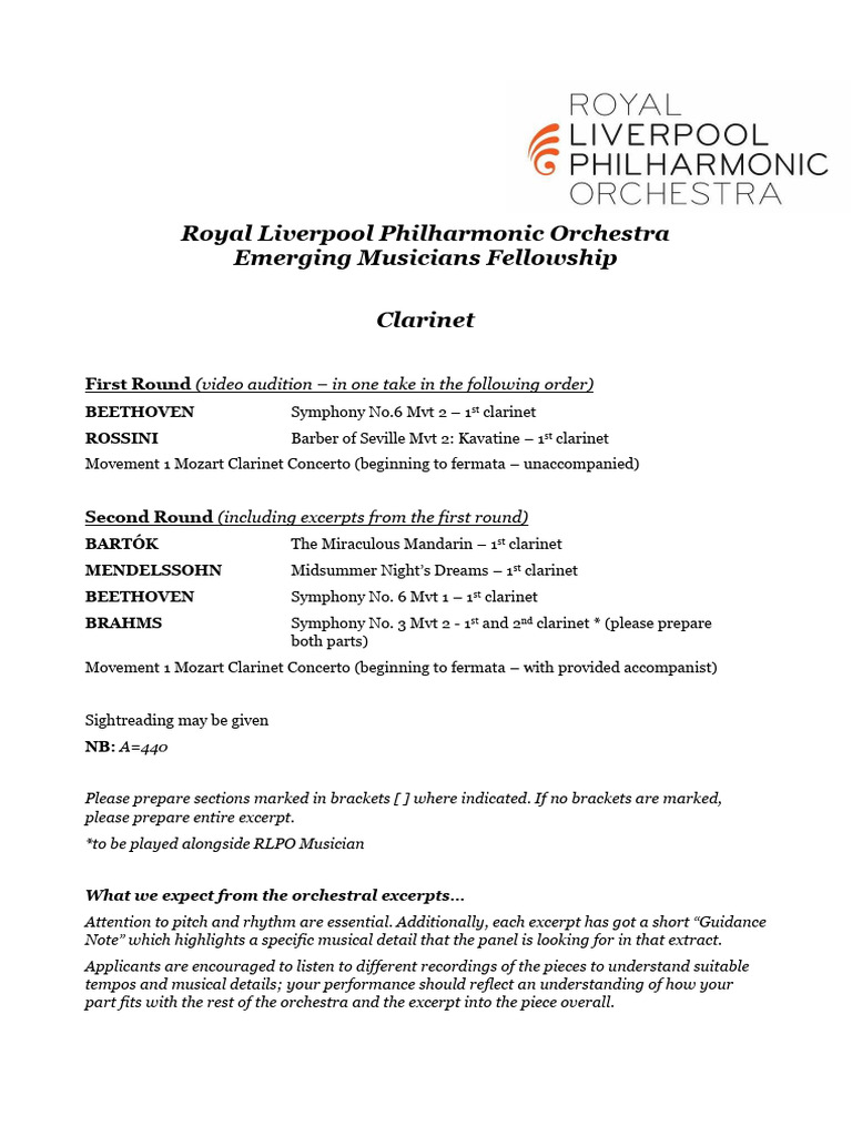 Royal Liverpool Philharmonic Orchestra PDF Orchestras
