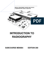 US Army Medical Course MD0064-200 - Introduction To Radiography