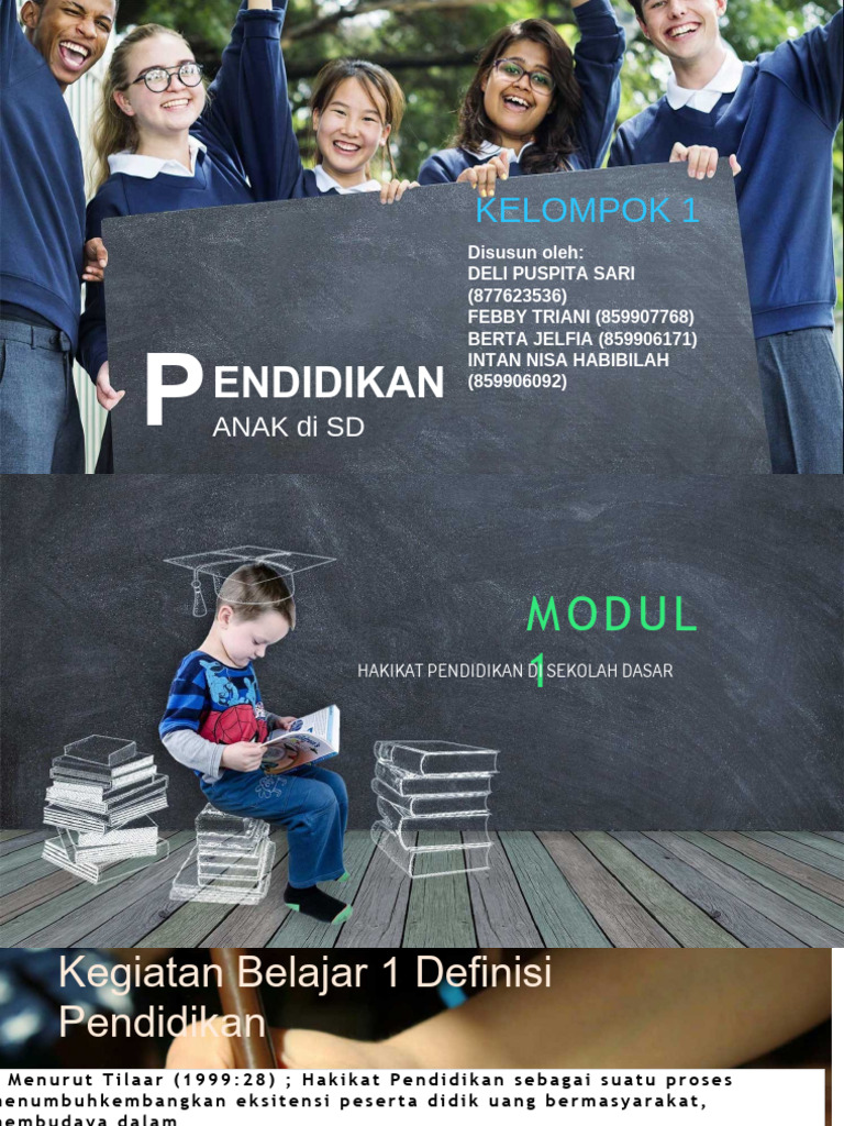 Modul Pendidikan Anak di SD | PDF