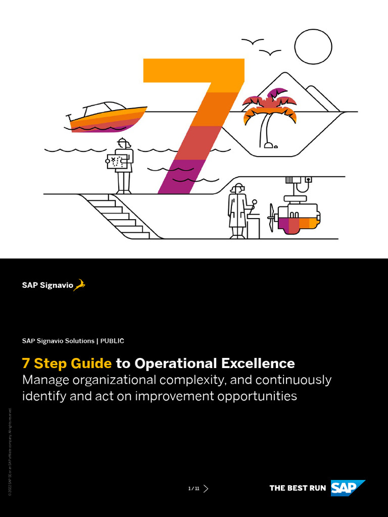 7 Step Guide To Operational Excellence en | PDF | Business Process ...