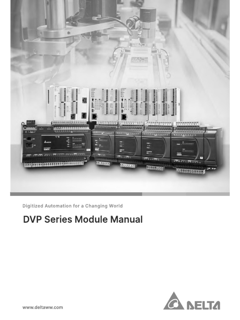 DVP Series Module Manual - DELTA - IA-PLC - DVP - MDM - EN - 20240226 ...