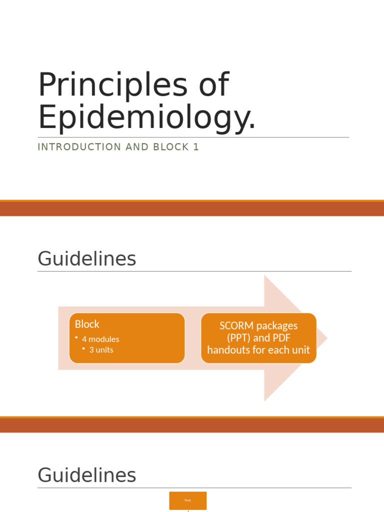 Principles of Epidemiology - 1 | PDF | Epidemiology | Cancer