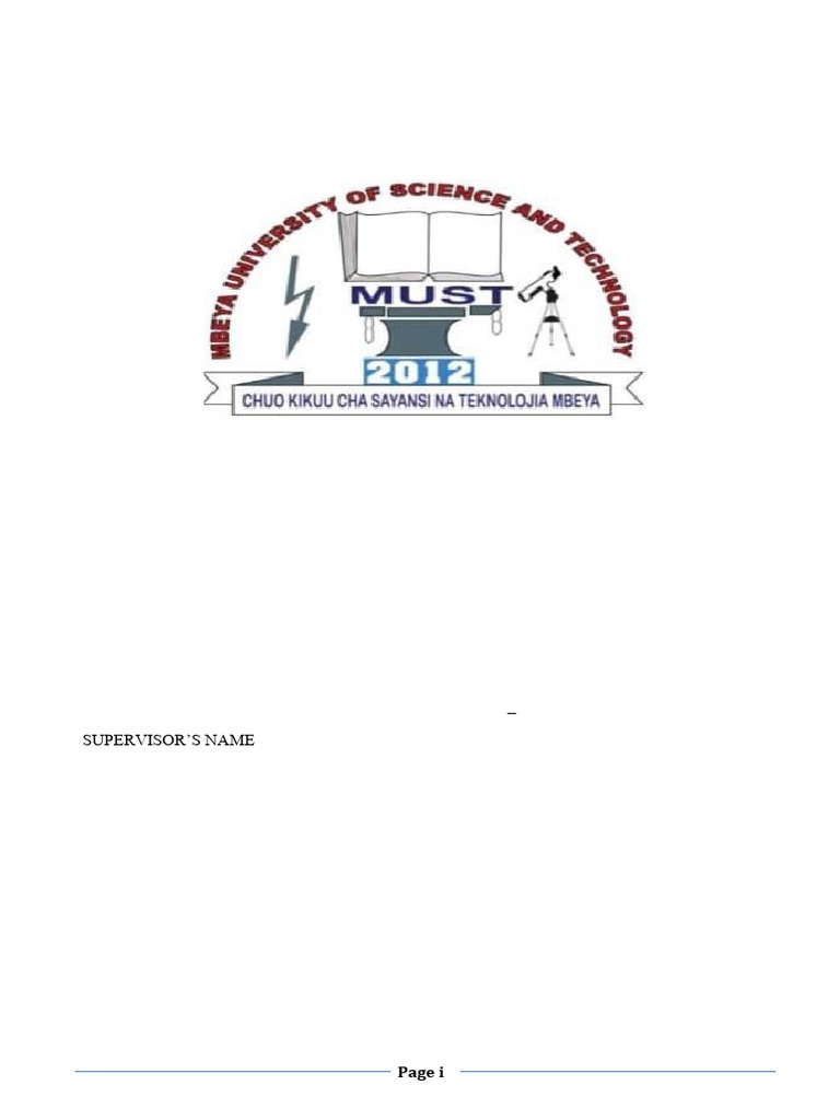 Field Report Example Picture