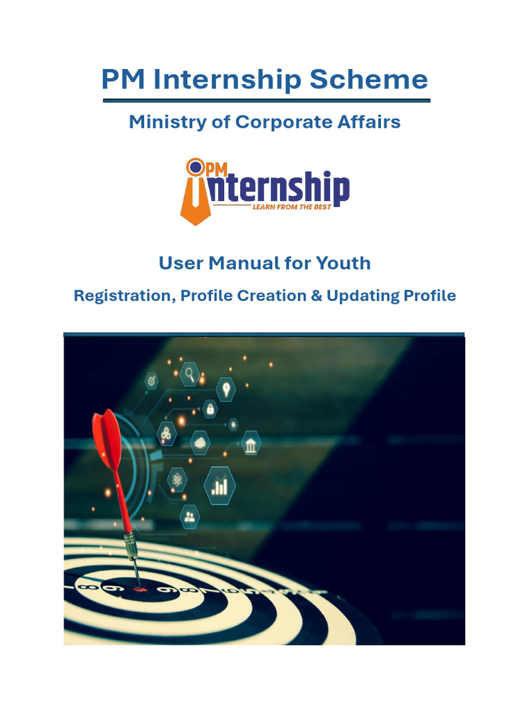 PM Internship Scheme User Manual | PDF | Password | Software
