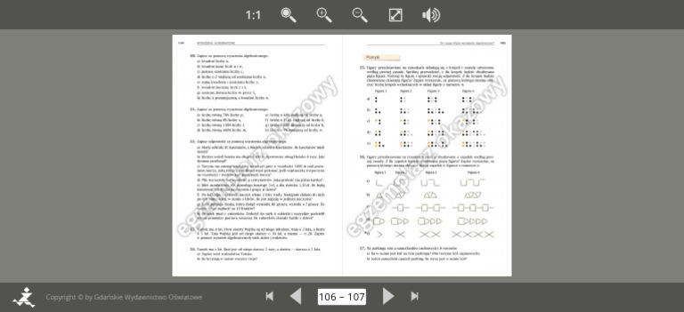 Matematyka Z Plusem Klasa 7 Pdf Matematyka Z Plusem 7. Zbiór Zausem 7. Zbidań | PDF