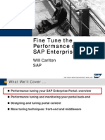 Fine Tune the Performance of Your SAP Enterprise Portal