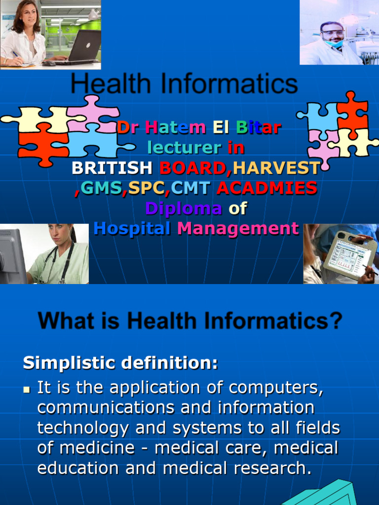 Understanding Health Informatics Basics | PDF | Computer Data Storage ...