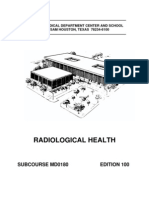 US Army Medical Course MD0180-100 - Radio Logical Health