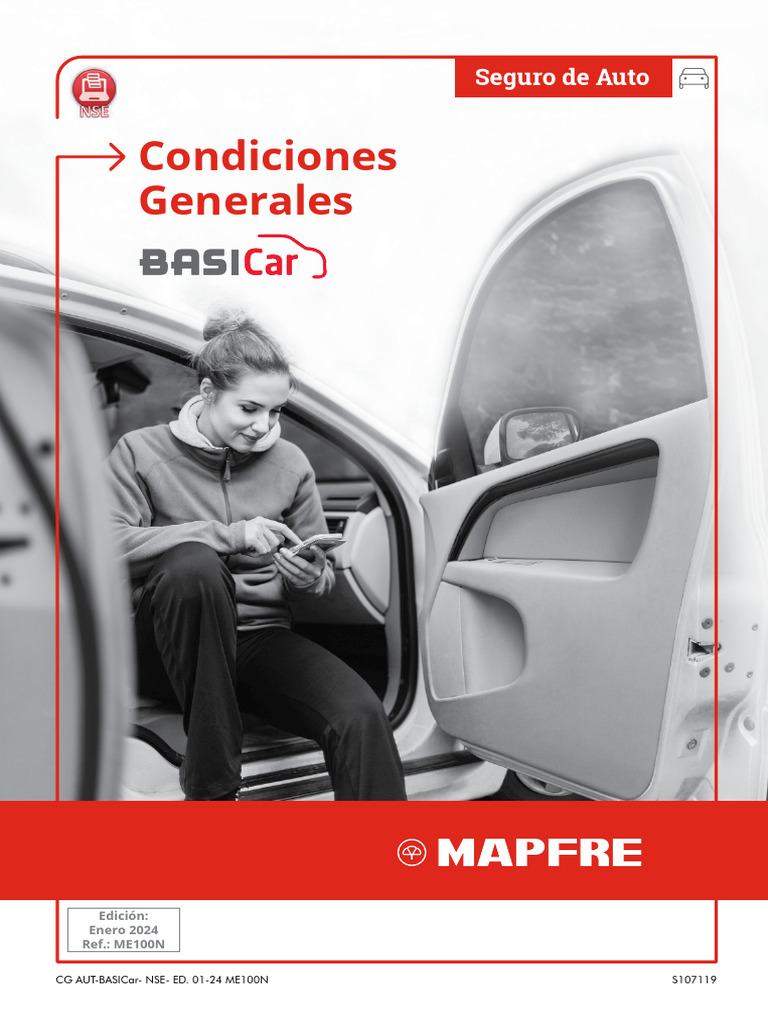 Condiciones Generales Seguro Auto Mapfre | PDF | Póliza de seguros | Seguro