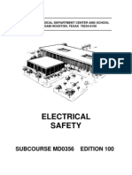 US Army Medical Course MD0356-100 - Electrical Safety