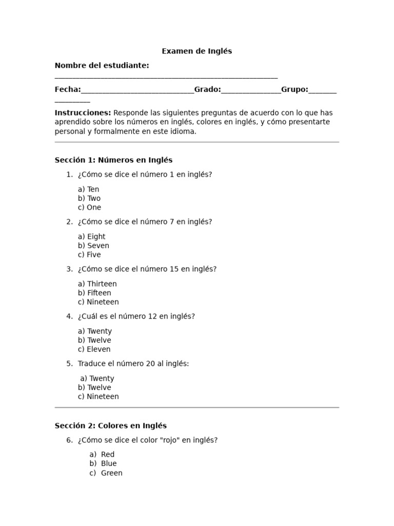 Inglés | PDF | Artes del lenguaje y disciplina